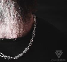 Mens Chain Necklace Silver