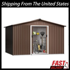 10x12 ft Metal Outdoor Storage