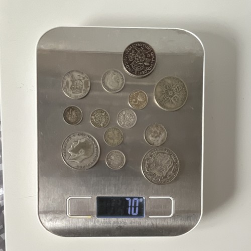 Pre 1947 500 silver coins - gb,