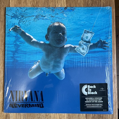 Nirvana nevermind 180g - 180g, black