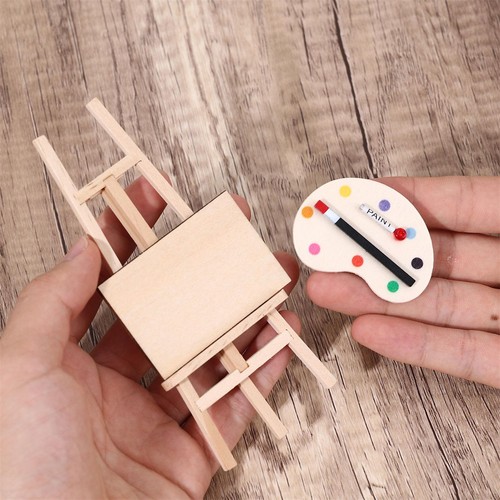 Mini easel and palette - mini,