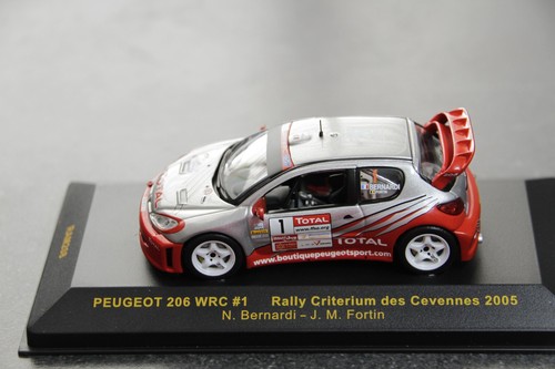 Ram208 peugeot 206 wrc - 1/43, #1