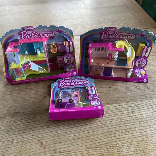 Mini barbie land playsets - mini,