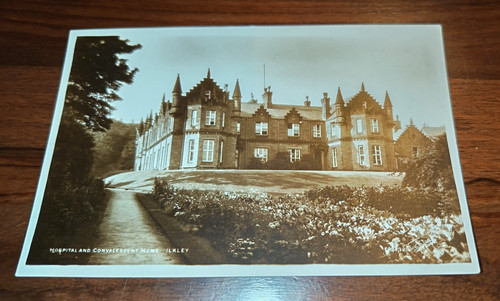 Ilkley yorkshire postcard - ilkley,,