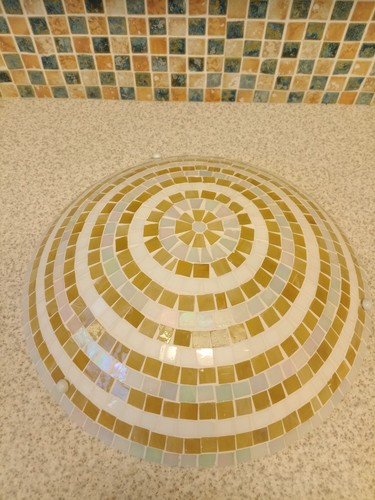 Mosaic glass ceiling light - ceiling,