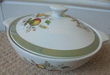Alfred Meakin Hereford Lidded Serving Dish Casserole Tureen 1960s Tableware Gree