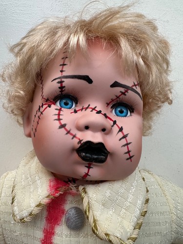 Ooak creepy doll horror - ooak,