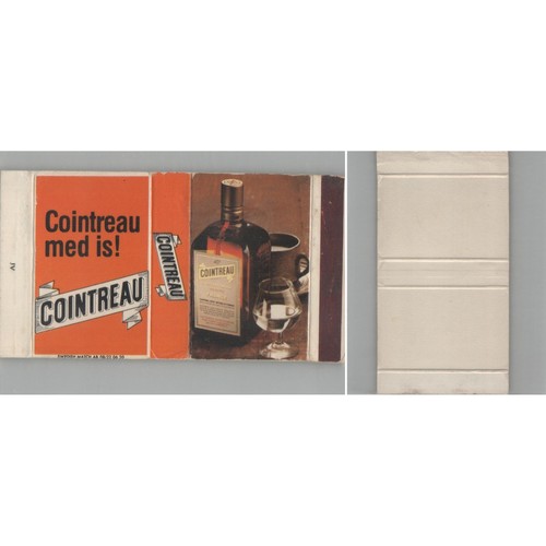 Matchbox cover cointreau - matchbox,