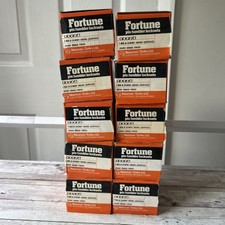 Vintage Newman Tonks Door Handles Ebony Brass Dummy Knobs New Old Stock X10