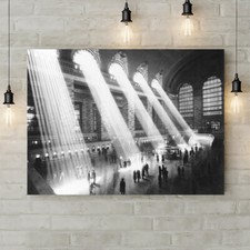 Grand Central Station New York - 1913 - Canvas Wall Art Rolled Print 