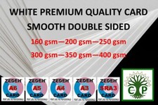 THICK WHITE A6 A5 A4 A3 SRA3