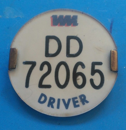 Psv pcv bus driver badge - driver,