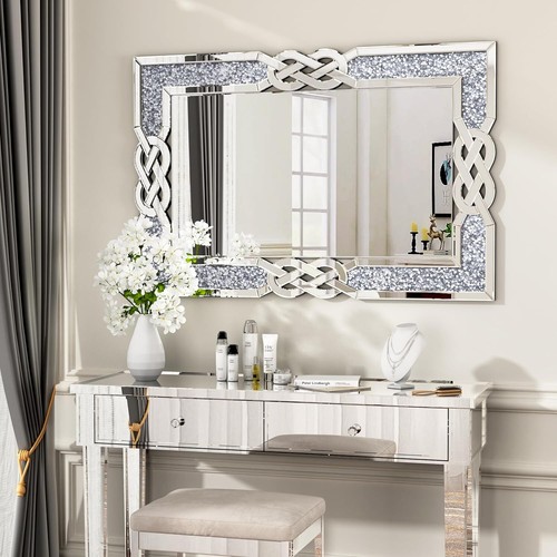 Large rectangular wall mirror - wall,