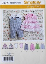 Simplicity 2459 Infant Baby