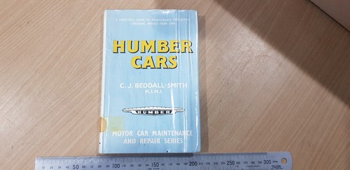 Humber cars repair book - repair,