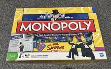 Monopoly The Simpsons Edition Electronic Banking Board Game