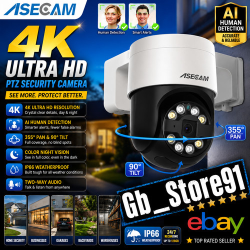 8mp ptz camera face - 8mp, ip