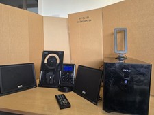 ?TEAC TD-X300i IPod Micro Hifi Sound System Flat Speakers Cd Radio AUX ÷ Remote