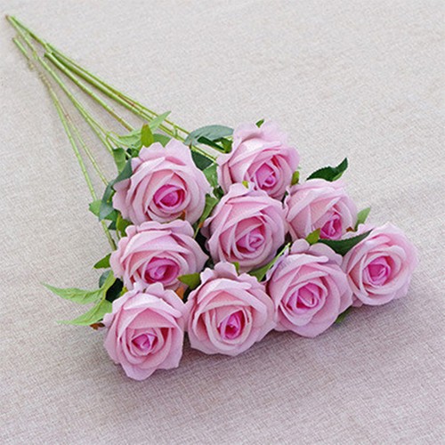 10x long single stem - single, silk