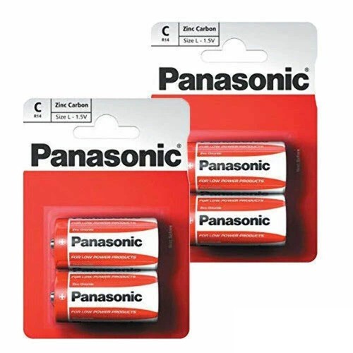 Panasonic lr14 5v zinc - panasonic,