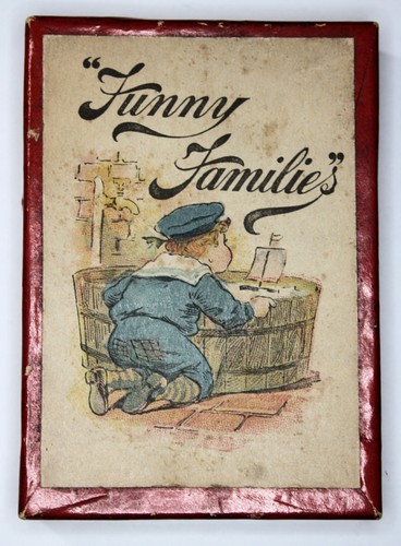 Antique card game - antique, "funny