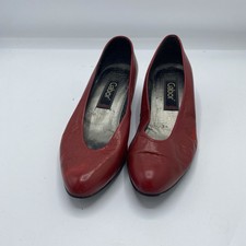 Gabor Red Court  Court Shoes