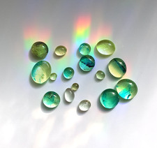 16 x Tiny Uranium Glass