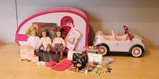 LORI DOLL COLLECTION ~ 6" DOLLS, ROLLER GLAMPER & CAR, ACCESORIES & MORE