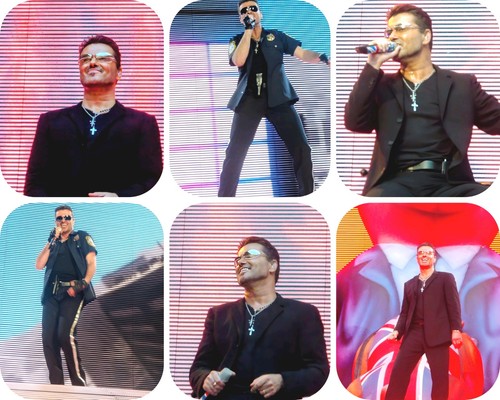 George michael live - george,