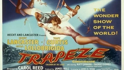 Trapeze 1956 starring burt - trapeze,