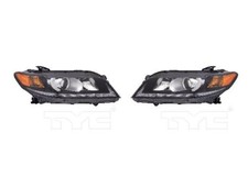 TYC Halogen Headlight Set For