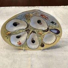 ANTIQUE OYSTER PLATE  UNION