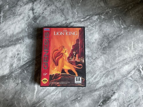 Lion king sega genesis - king, cib