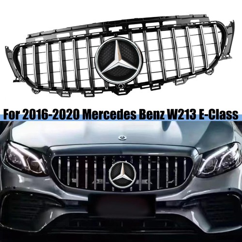 Silver front grille grill - silver,