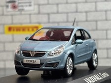 *BOXED* 1:43 NOREV VAUXHALL CORSA D RHD (Blue) MODEL CAR *RARE*! Dealer Edit