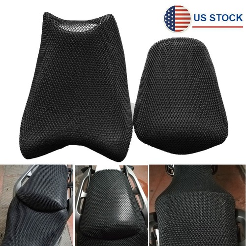 Motorcycle seat cover mesh - seat, sun