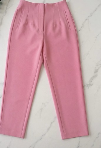Zara pink tailored high - tailored,