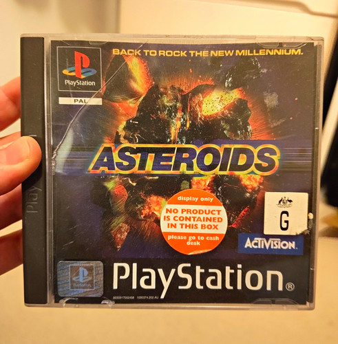 Asteroids ps1 playstation pal - ps1,