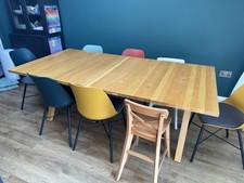 Oak Extending Dining Table 6-10, John Lewis By Bethan Gray