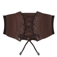 Wide elastic corset belt for - wide,
