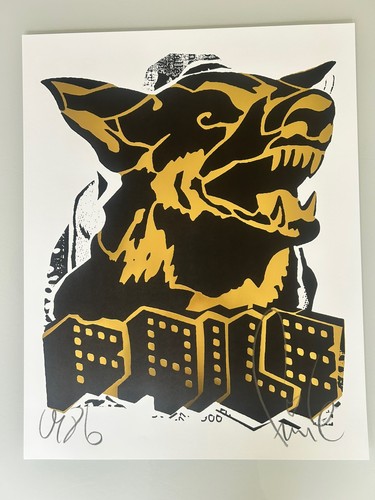Faile dog black gold - faile, black/gold
