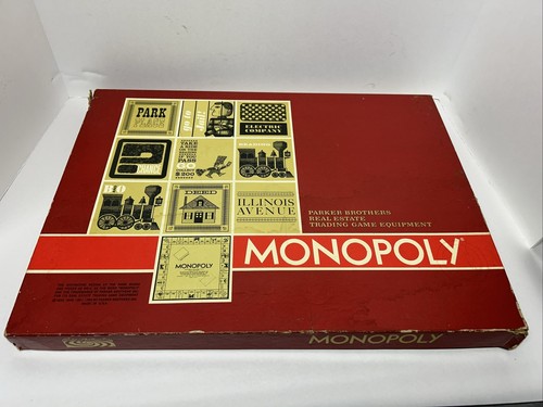Monopoly board game vintage - board,