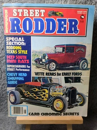 Street rodder 1978 august - rodder,