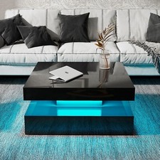 High Gloss Square LED Coffee