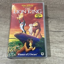 Disney The Lion King VHS -
