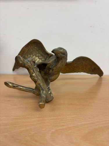 Vintage large brass - large, hawk