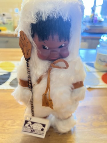 Indian art eskimo doll - indian,