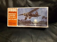 Frog F193 Westland Lysander Mk.1/3 1/72nd scale model kit. Still factory sealed