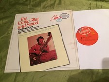 RAVI SHANKAR - THE EXOTIC SITAR AND SAROD - CAPITOL c.1980 U.S. RE-ISSUE LP EX
