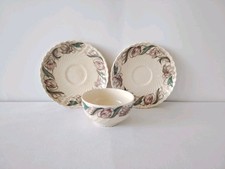 Vintage Susie Cooper Endon Saucers and Sugar Bowl 